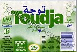 Toudja (analysis -) gazifie 0,25 L