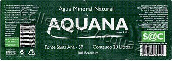 Aquana, Fonte Santa Ana (analysis 1997) SinGas 20,0 L [120505]