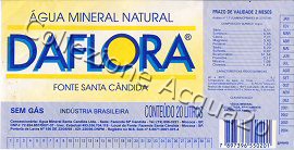 Daflora, Fonte Santa Candida (analysis 1993) Nat 20,0 L + 10,0 L [060605]