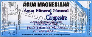 Agua Magnesiana do Campestre, Fonte Sebastiao Pinheiro (analysis 1996) Nat 49,5 L [270505]