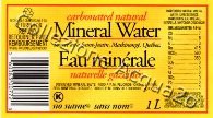 Mineralwater source Saint Justine no name 1,0 L