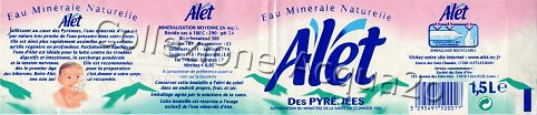 Alet (b2002-12) -acdfalvslb- emn pet Nat 1,5 L + 0,5 L