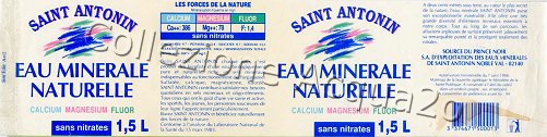 Saint Antonin Sourse du Prince Noir (b1994-12) emn sn Nat 1,5 L