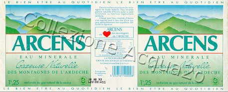 Arcens (b1993) emn "Le Bien Etre Au Quotidien" petillante 1,25 L