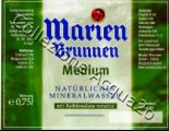 Marien Brunnen (analysis 2000) medium 0,75 L