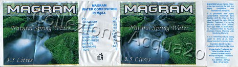 Magram (analysis-) plastic label Nat 1,5 L   [210609]
