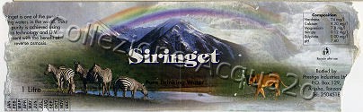Siringet (analysis -) paper label -  Nat 1,5 L   [200609]