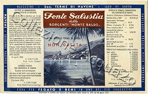 FONTE SALUSTIA (analisi 1955) VE Friz 0,92 L    [020408]