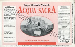 ACQUA SACRA (analisi 2000) VAR Nat 0,92 L   [221007]