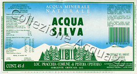 Acqua Silva (analisi 1991) VE Nat 0,5 L