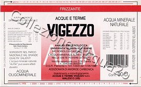 Alpia Vigezzo (analisi 1998) vetro Friz 0,9 L + 0,45 L