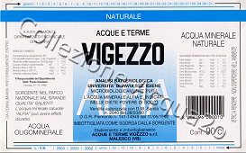 Alpia Vigezzo (analisi 1998) vetro Nat 0,9 L + 0,45 L