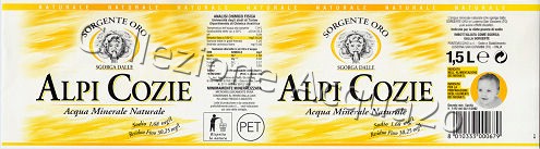 Alpi Cozie Sorgente Oro (analisi 2003) PET Nat 1,5 L [181105]