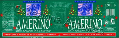 Amerino (analisi 1998) etichetta natalizia N 1,5 L