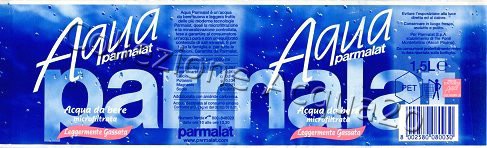Aqua Parmalat () -Acqua da bere microfiltrata- Leggermente gassata 1,5 L