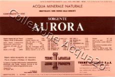 Sorgente Aurora (analisi 1975) N 1,45 L + 0,92 L + 0,9 L + 0,46 + 0,45 L