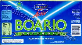 Boario Activ Danone (analisi 2000) vetro Nat 0,92 L