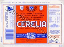 Cerelia (analisi 1999) vetro Export Nat 0,92 L + 1,0 L + 0,75 L + 0,50 L + 0,25 L