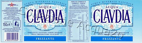 Acqua Claudia (analisi 1996) pet Friz 1,5 L