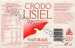 Crodo Lisiel (analisi 1996) vetro Nat 0,45 L