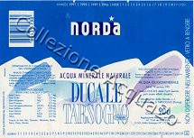Ducale Tarsogno (analisi 1991) vetro Nat 0,9 L