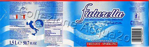 Futurella (analisi 2004) PET Frizz 1,5 L [100505]