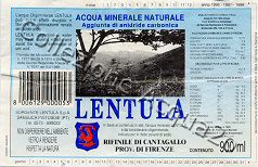 Lentula (analisi 1993) vetro Friz 0,9 L