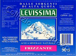 Levissima (analisi 1990) -fondo blu- VAR Friz 0,9 L