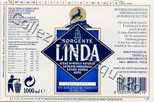 Sorgente Linda (analisi 1998) vetro Friz 1,0 L + 0,92 L +0,5 L
