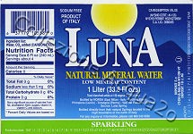 Luna (analisi 1999) EXP USA vetro 1,0 L   [090602]