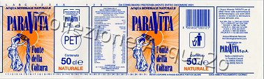 Paravita Fonte della Coltura (analisi 1995) pet Nat 0,5 L