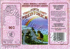 Fonte Preistorica (analisi 1993) -etichetta rosa- VE Friz 0,90 L   [230208]
