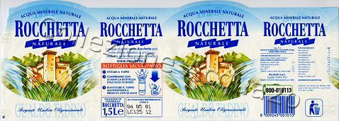 Rocchetta Brio Blu (analisi 1997) -bottiglia salvaspazio- PET Nat 1,5 L