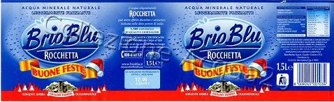 Rocchetta Brio Blu (analisi 2004) -Buone Feste- PET LegFriz 1,5 L