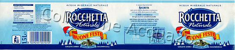 Rocchetta Brio Blu (analisi 2004) -Buone Feste- PET Nat 1,5 L