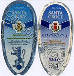 Santa Croce, Sorgente Sponga (analisi 1999) -etichette ovali- PET Nat 0,5 L