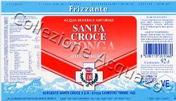 Santa Croce Sponga (analisi 1999) vetro Friz 0,92 L