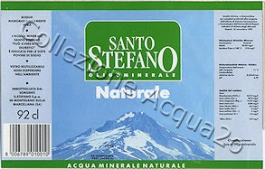 Santo Stefano (analisi 1997) VE Nat 0,92 L+ 0,46 L   [061007]