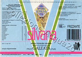 Silvana (analisi 1991) PET Friz 1,5 L