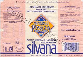 Silvana (analisi 18-09-1995) PET Friz 1,5 L