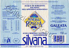 Silvana (analisi 18-09-1995) PET Nat 1,5 L