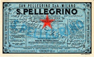 S.Pellegrino (analisi 1970) VE Friz 0,9 L [020106]