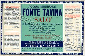 Fonte Tavina Salo' (analisi 1995) VE Friz 0,92 L [140606]