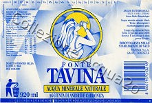 Fonte Tavina  (analisi 1990) VE Friz 0,92 L [150606]