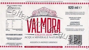 Valmora, Sorgente Aburù (analisi 2003) VAR Friz 0,92 L [211105]