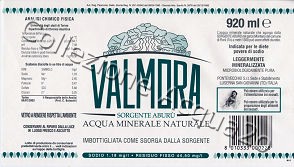 Valmora, Sorgente Aburù (analisi 2003) VAR Nat 0,92 L [211105]