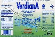 Verdiana (analisi 1997) -Exp- vetro Friz 0,92 L + 0,46 L