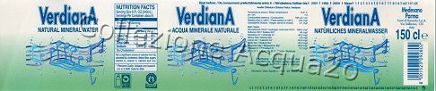 Verdiana (analisi 1997) -Exp-  pet Nat 1,5 L + 2,0 L