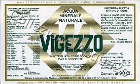 VIGEZZO (analisi 1983) VE Nat 0,9 L   [130208]