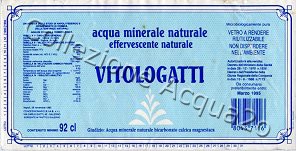 Vitologatti (analisi 1992) vetro Nat 0,92 L